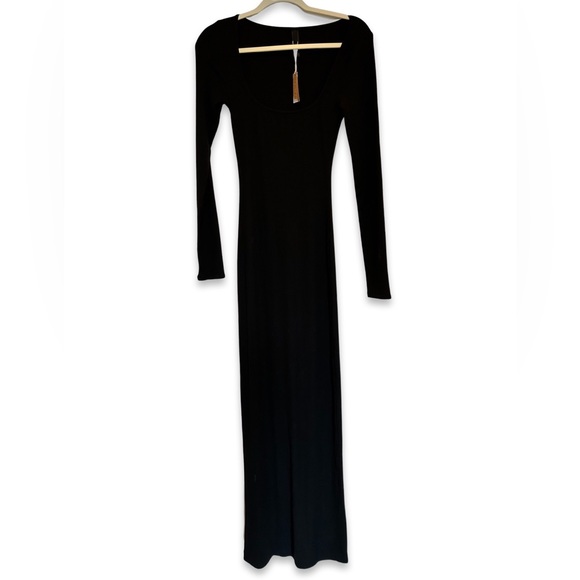 SKIMS SOFT LOUNGE LONG SLEEVE DRESS NWT! - Picture 4 of 5